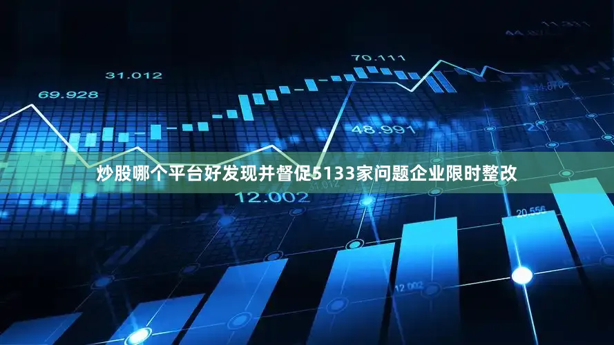 炒股哪个平台好发现并督促5133家问题企业限时整改