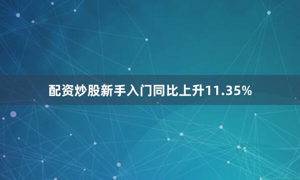 配资炒股新手入门同比上升11.35%